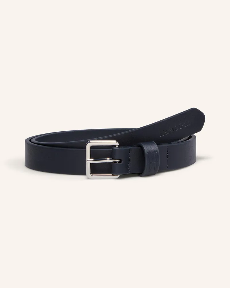 Marc O'Polo Gürtel blau Dunkelblau