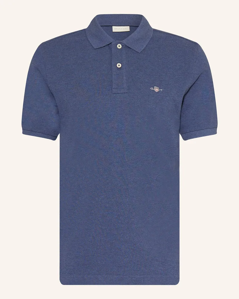 Gant Piqué-Poloshirt Dunkelblau
