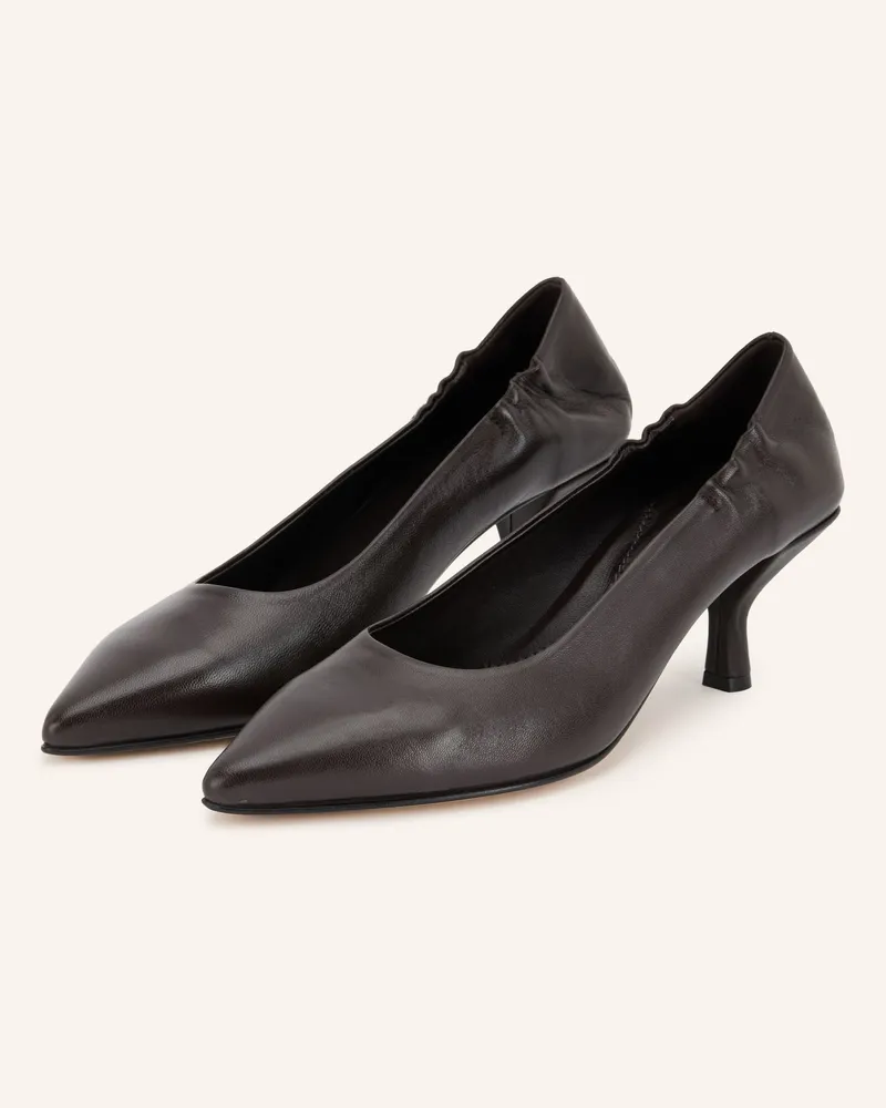 POMME D'OR Pumps Henriette braun Dunkelbraun