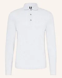 Profuomo Jersey-Poloshirt Grau