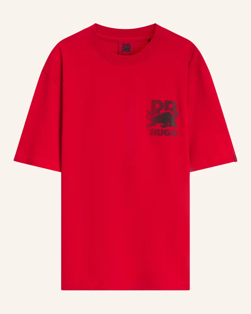 HUGO BOSS T-Shirt Donaso_Rb Relaxed Fit pink Rosa