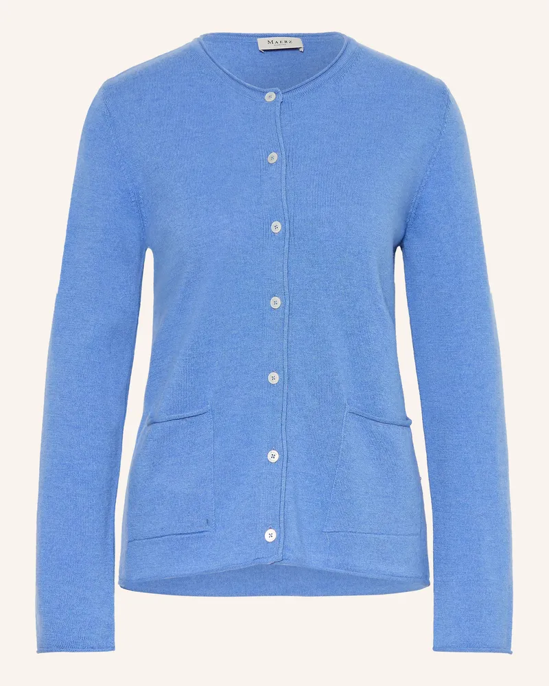 Maerz Strickjacke blau Blau