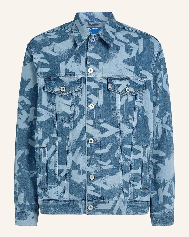 Karl Lagerfeld Jacke blau Blau