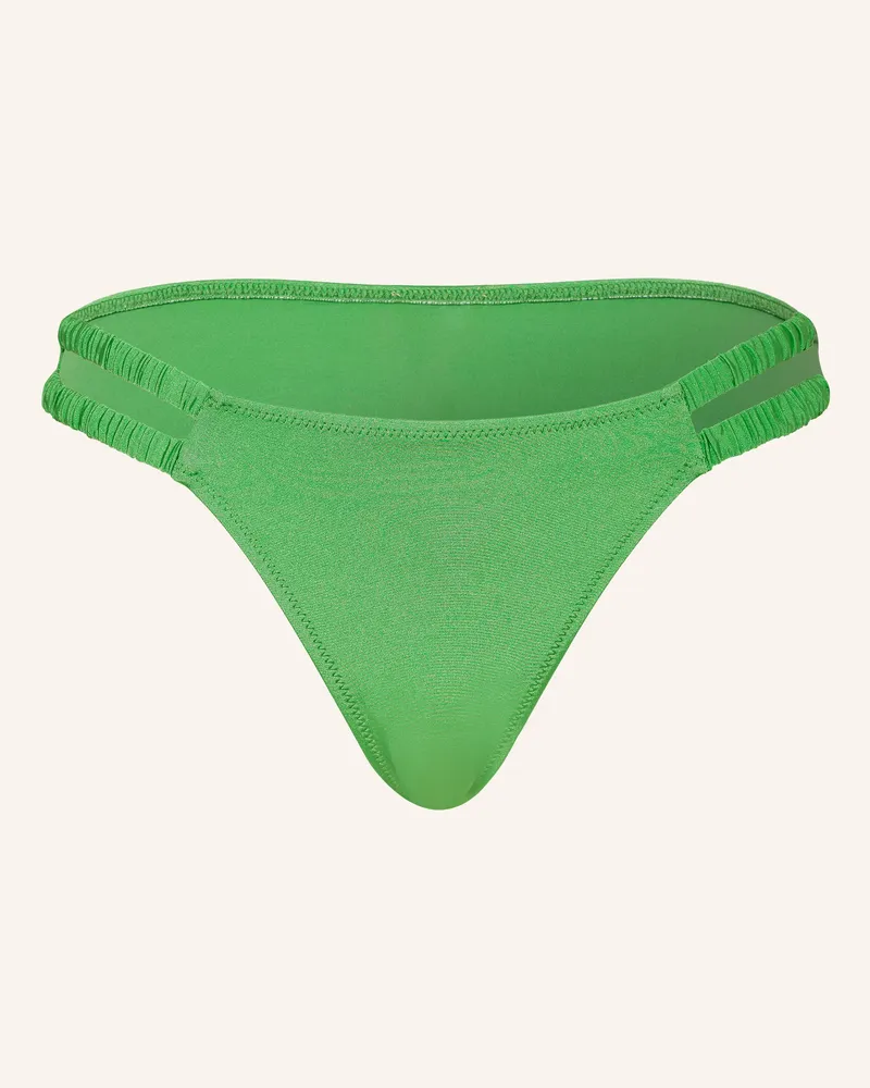 watercult Basic-Bikini-Hose SHIMMERING SOLIDS Grün