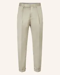 Strellson Bundfaltenhose LEINEN-MIX BUNDFALTENHOSE LUIS Beige