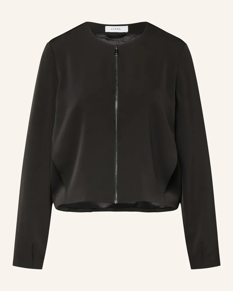 COMMA Blouson schwarz Schwarz