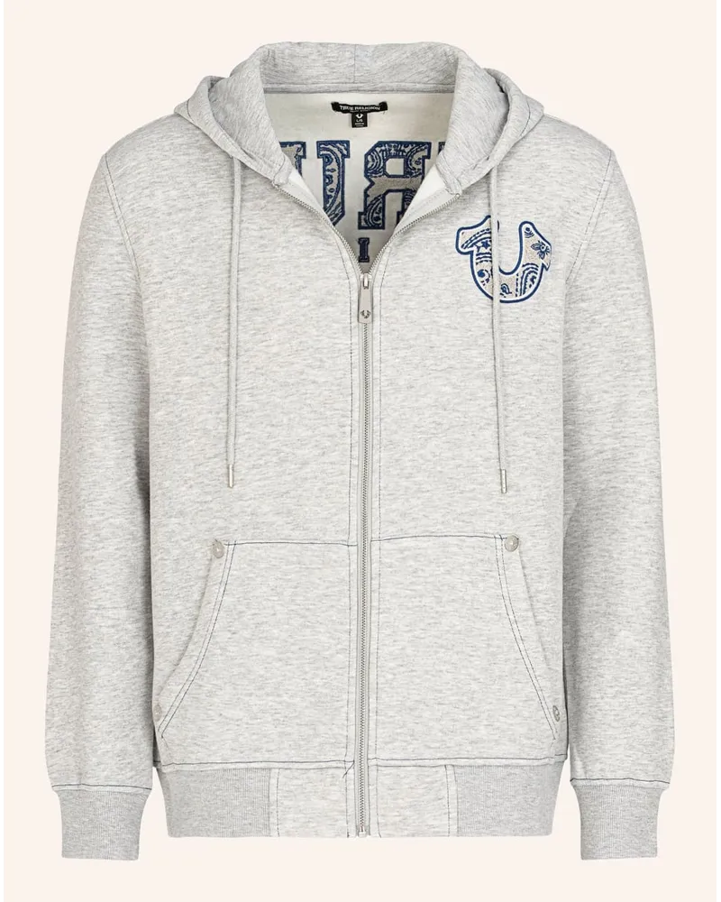 True Religion Hoodie PAISLEY Grau