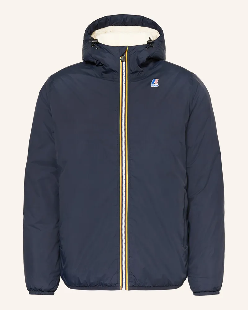 K-Way Jacke LE VRAI 4.0 CLAUDE ORSETTO Dunkelblau