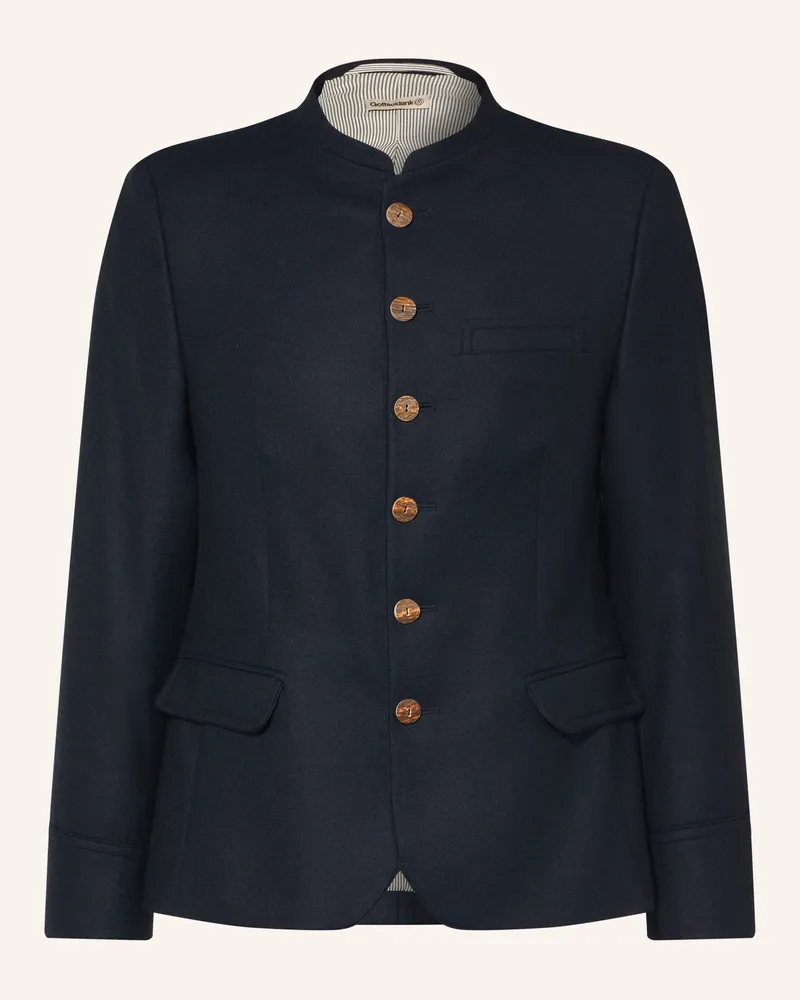 Gottseidank Janker Helmut Slim Fit blau Dunkelblau