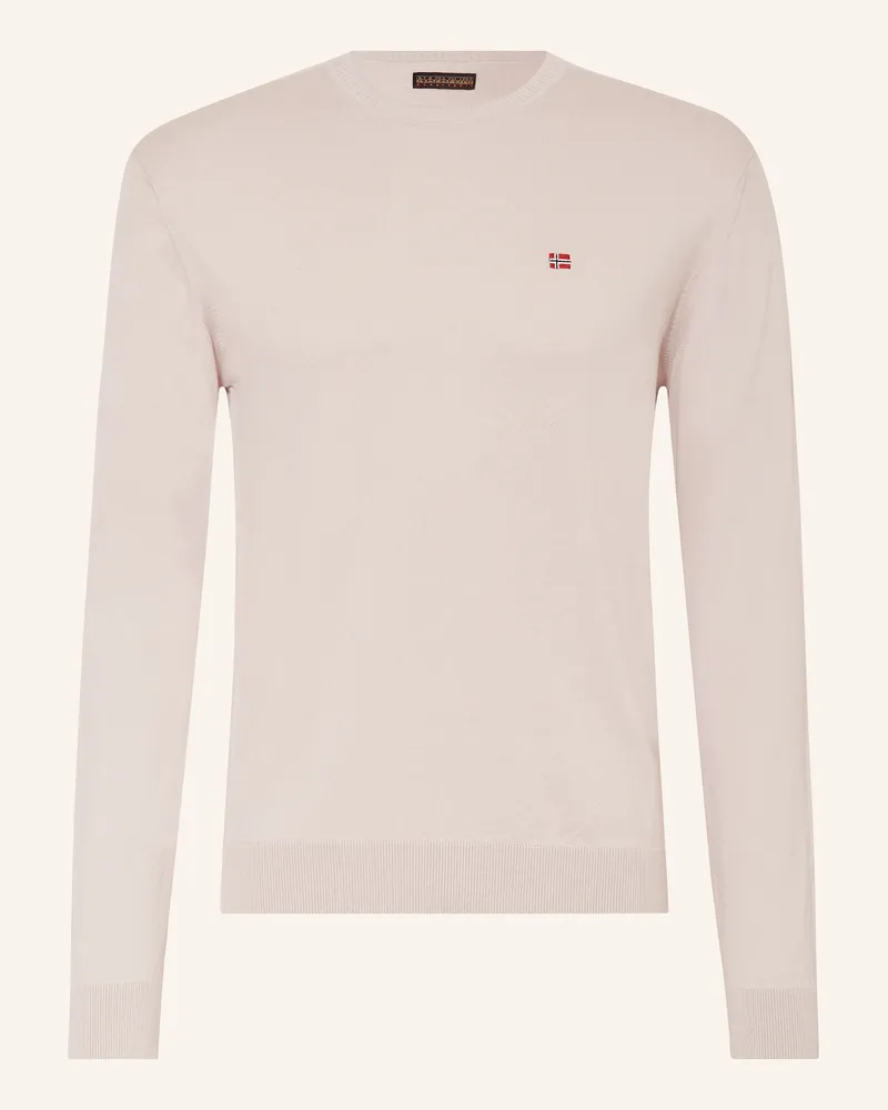 Napapijri Pullover Decatur weiss Beige