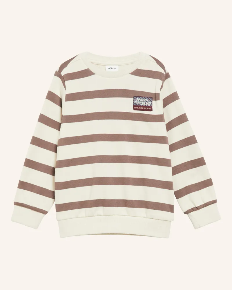 S.Oliver Sweatshirt beige Creme