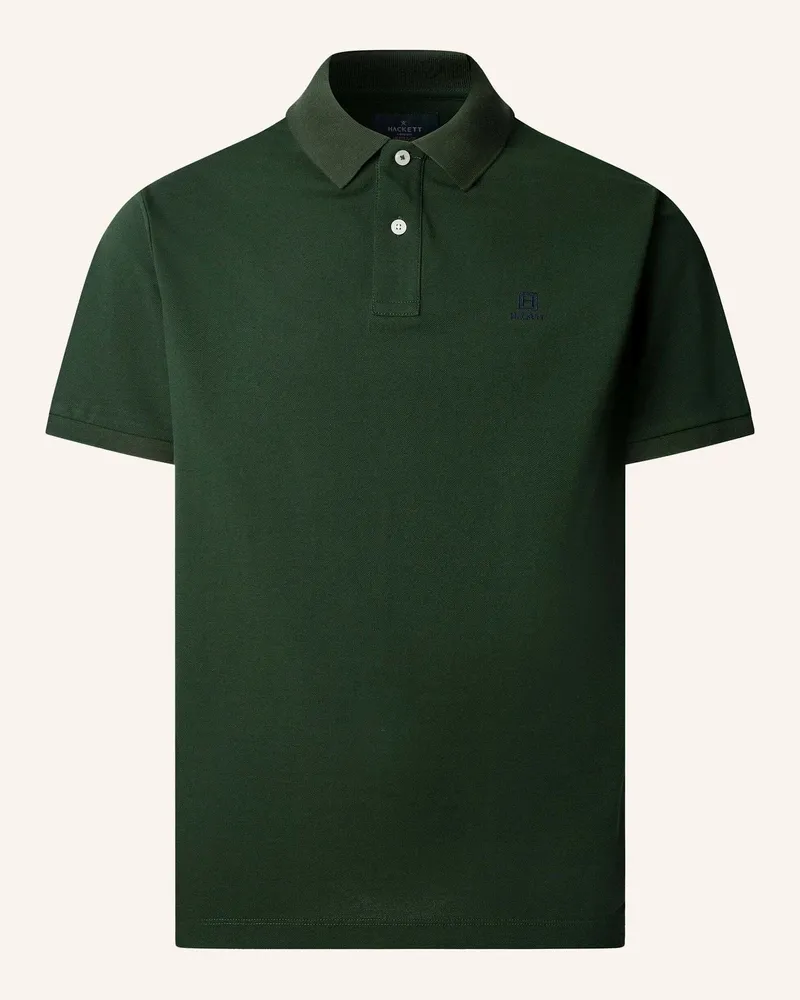 Hackett Poloshirt Heritage H Sml Logo Pl gruen Grün