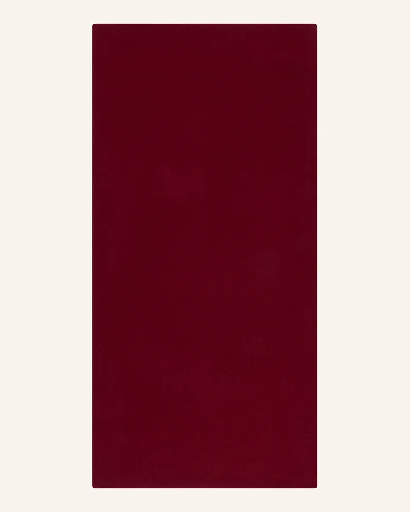 S. Marlon Cashmere-Schal Dunkelrot