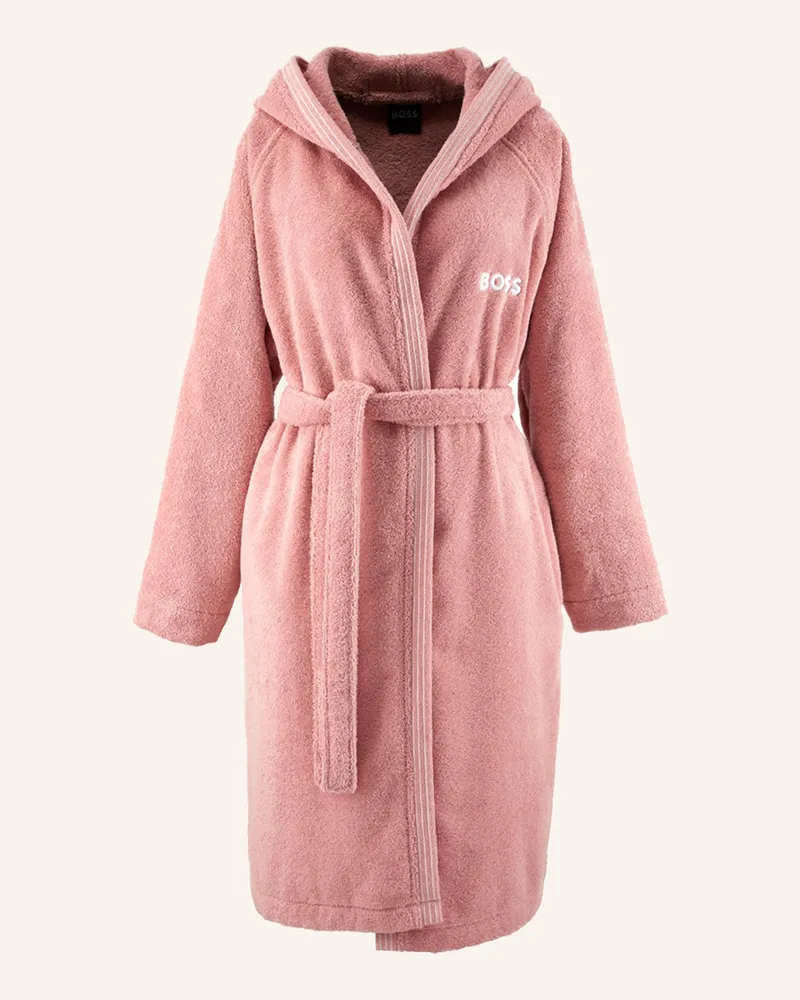 HUGO BOSS Bademantel Edge pink Rosé