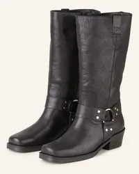 Bronx Boots TRIGGER mit Nieten - SCHWARZ Schwarz