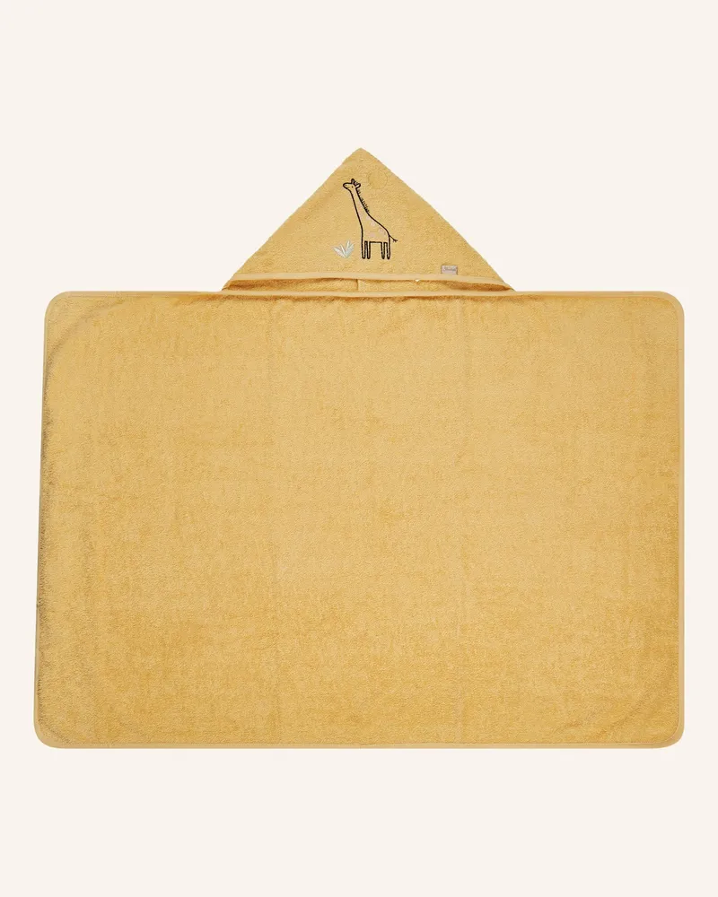 Sterntaler Kapuzenbadetuch 100X70 Cm Giraffe Kaya gelb Gelb