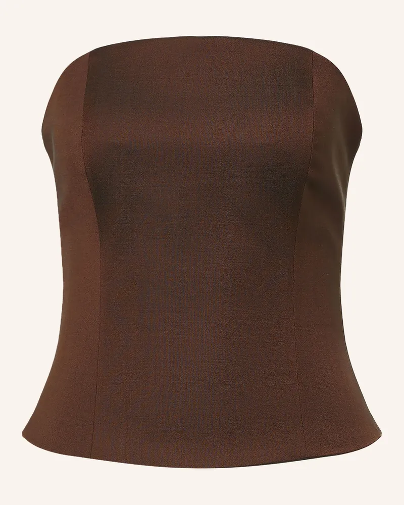HUGO BOSS Corsage Byana braun Dunkelbraun