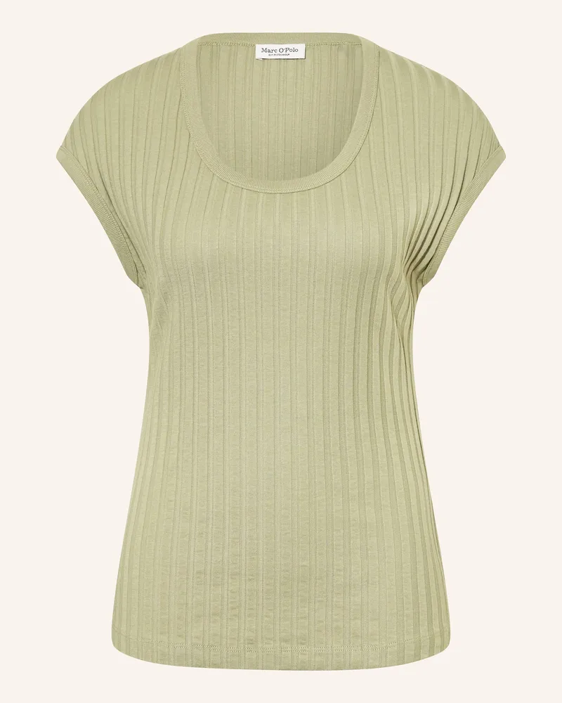 Marc O'Polo Strickshirt Hellgrün