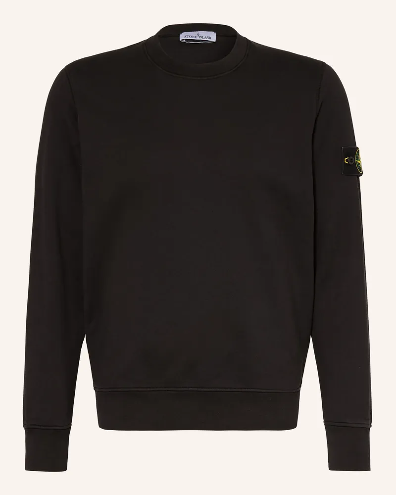 Stone Island Sweatshirt schwarz Schwarz