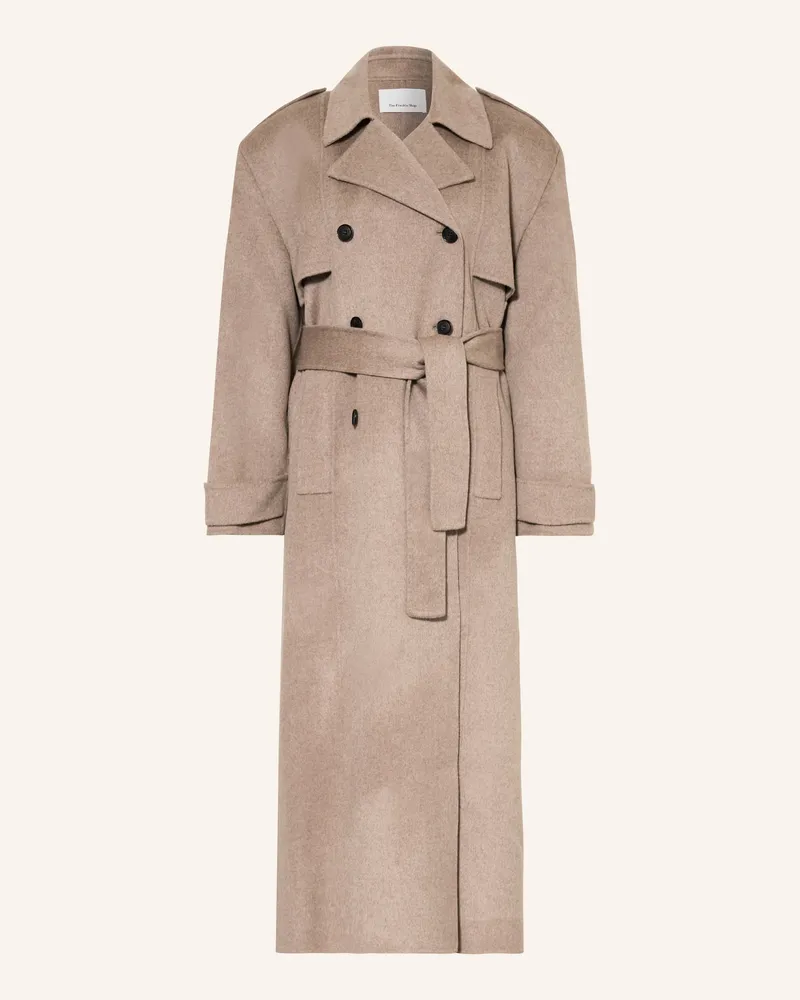 FRANKIE Shop Wollmantel Nikola beige Taupe