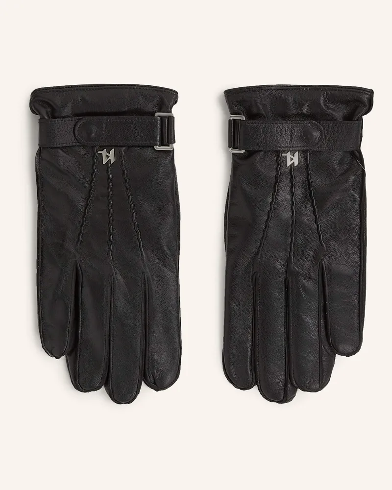 Karl Lagerfeld Handschuhe schwarz Schwarz