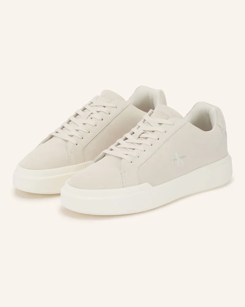 Calvin Klein Sneaker weiss Hellgrau