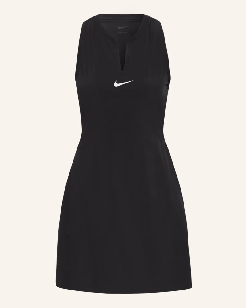 Nike Tenniskleid COURT DRI-FIT CLUB Schwarz