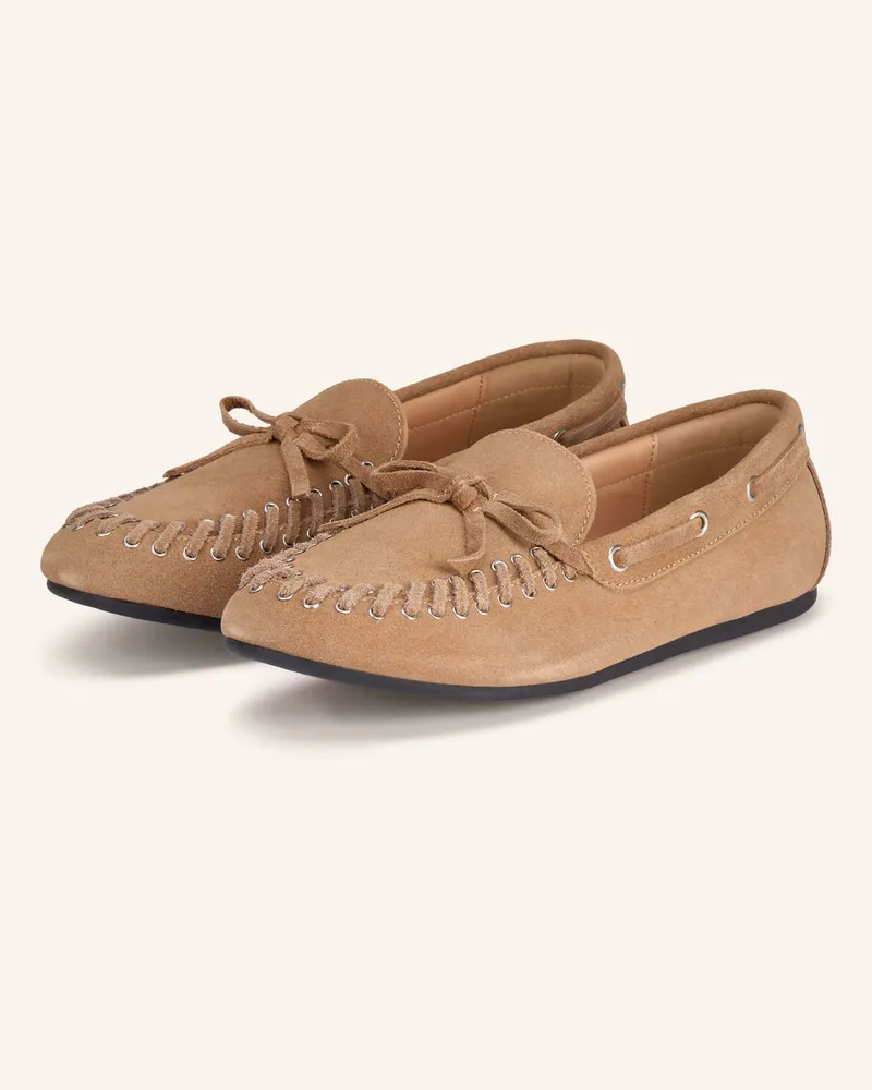 BIANCO. Mokassins Biamarlene beige Camel