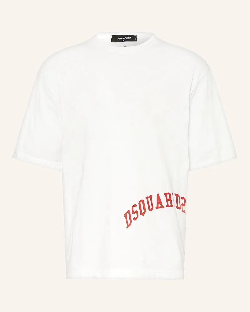 Dsquared2 T-Shirt weiss Weiss