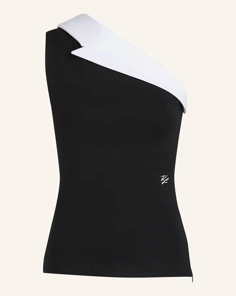 Karl Lagerfeld Top Schwarz