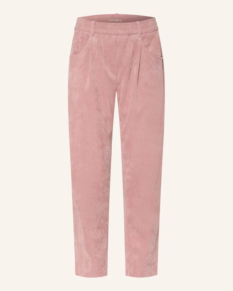 Cambio 7/8-Hose Orchid Aus Cord rosa Rosé