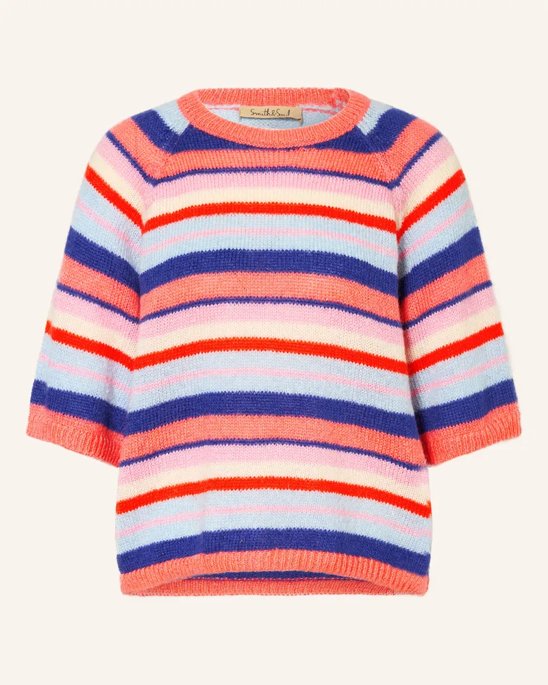 Smith & Soul Strickshirt Mit Mohair orange Rosa