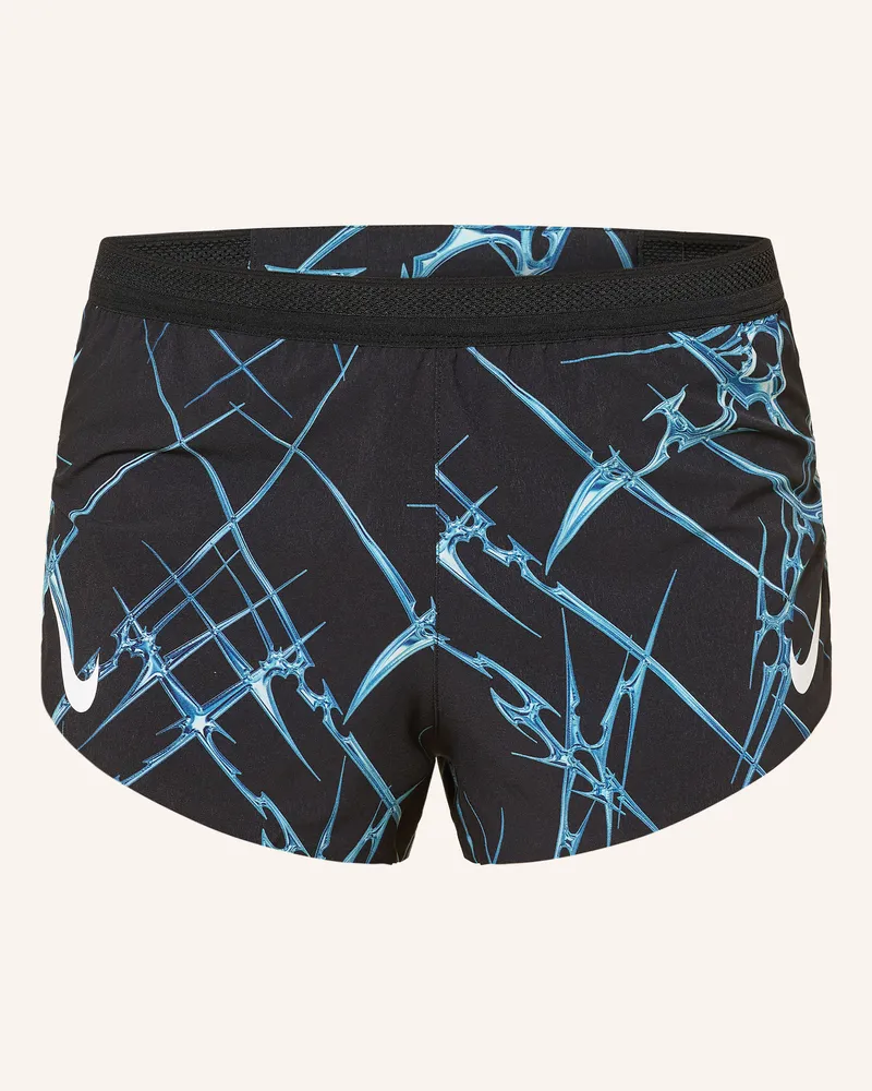 Nike 2-In-1-Laufshorts Aeroswift schwarz Schwarz