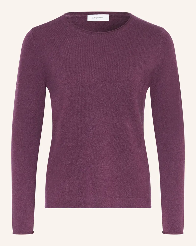 Darling Harbour Cashmere-Pullover Pflaume