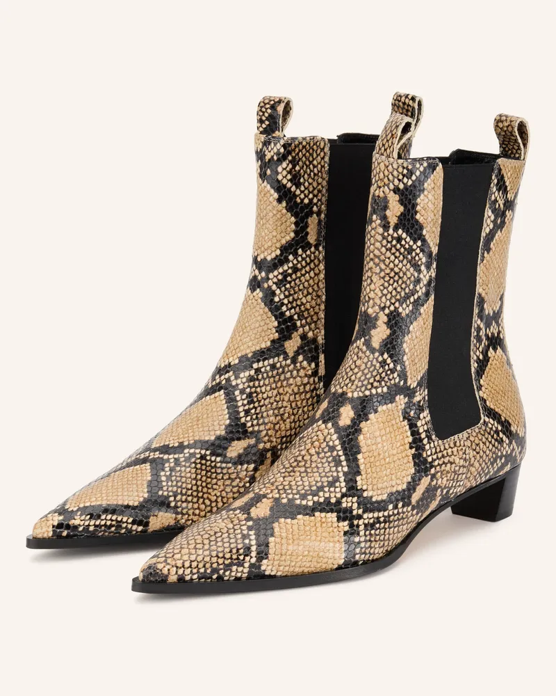 aeyde Chelsea-Boots Kiki braun Camel