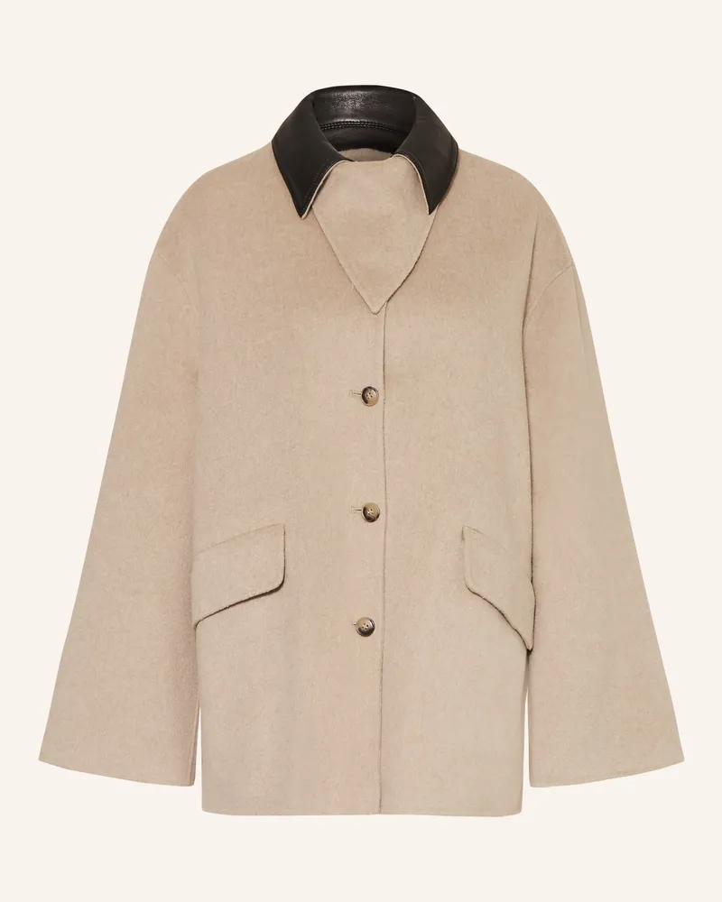 Nanushka Cabanmantel JADA Hellgrau