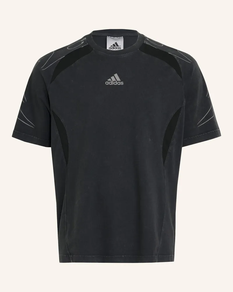 adidas ADILENIUM SEASON 4 TEAMGEIST T-SHIRT MIT GRAFIKPRINT Schwarz