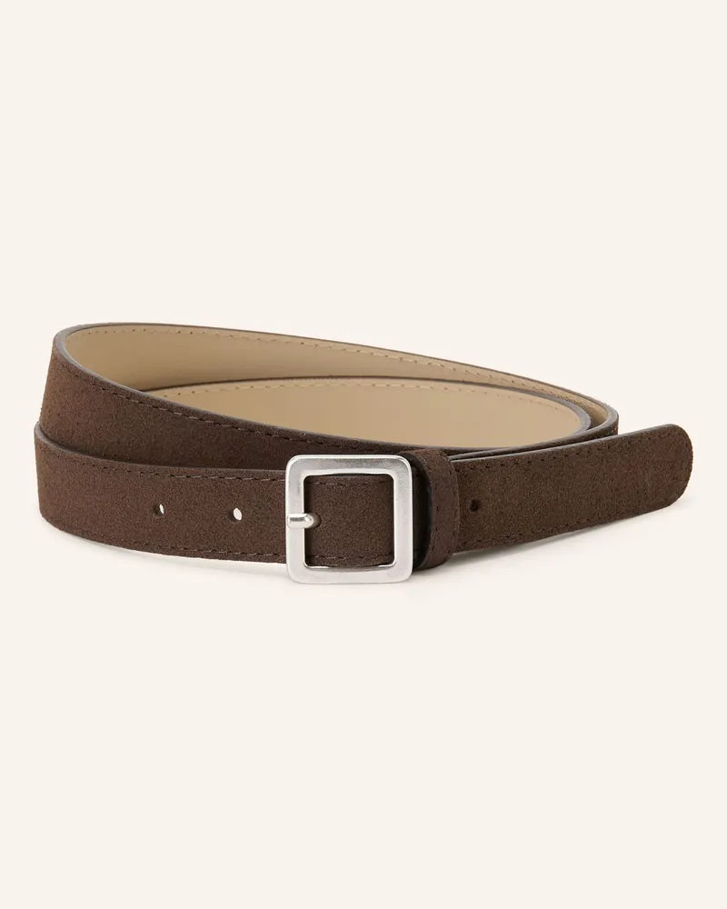 Gianni Chiarini Ledergürtel braun Dunkelbraun