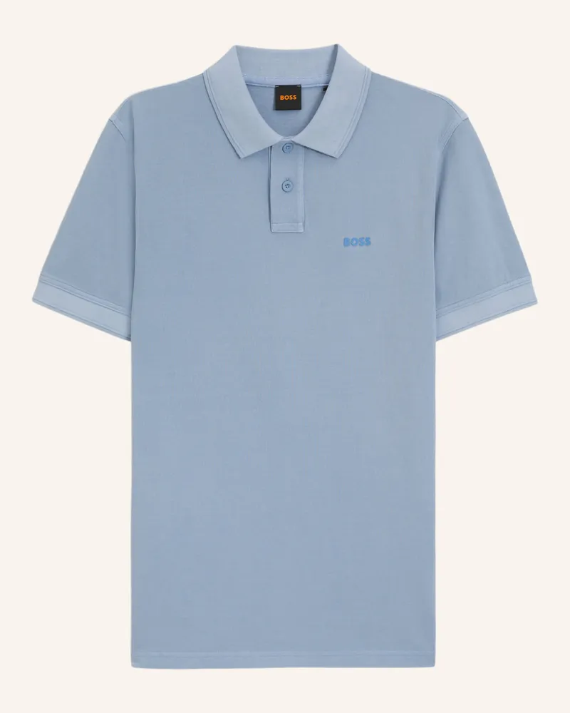 HUGO BOSS Piqué-Poloshirt PRIME Hellblau