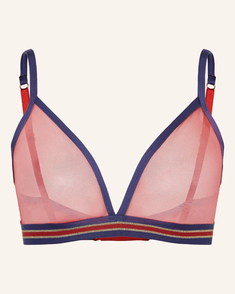 Mey Triangel-Bh Serie Poetry Vogue Mit Glitzergarn blau Rot