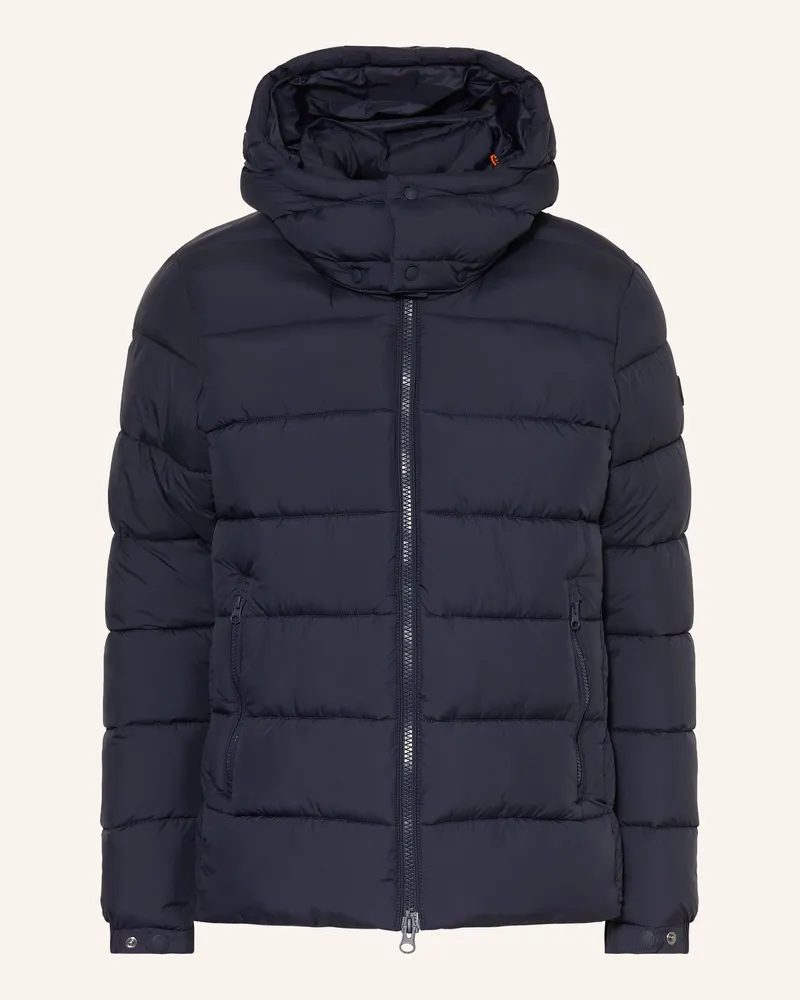 Save The Duck Steppjacke Boris Mit Abnehmbarer Kapuze blau Dunkelblau