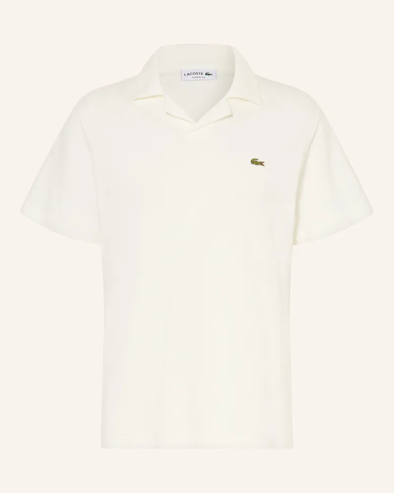 Lacoste Piqué-Poloshirt Classic Fit weiss Weiss