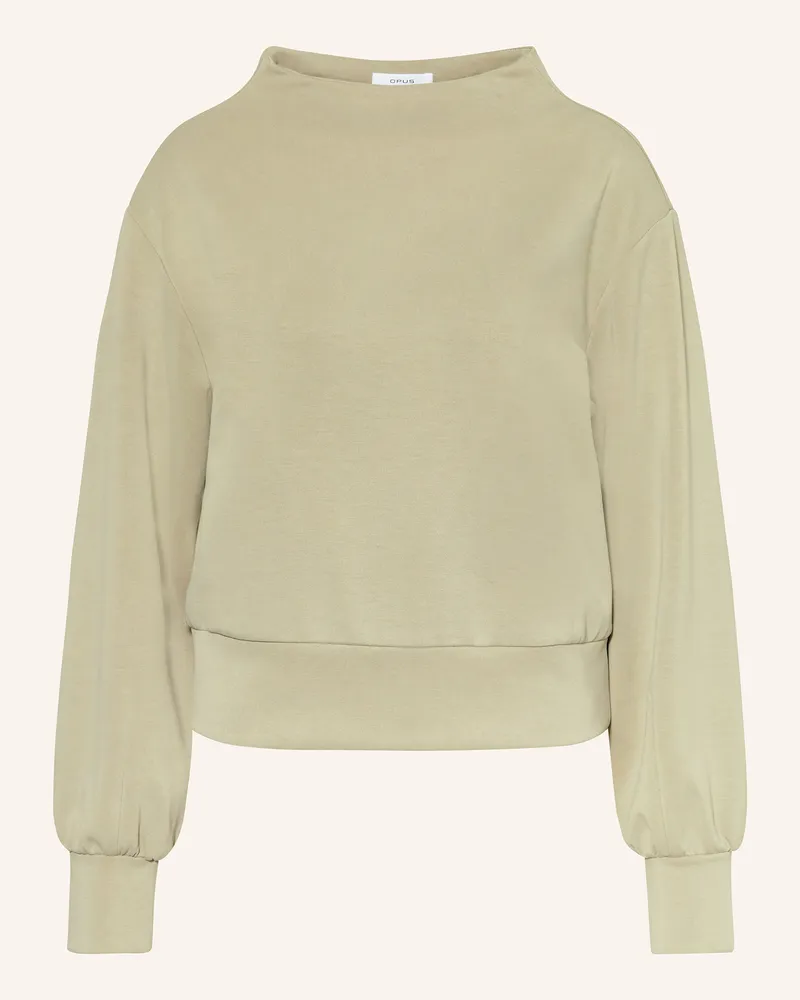 OPUS Sweatshirt GABLINA Hellgrün