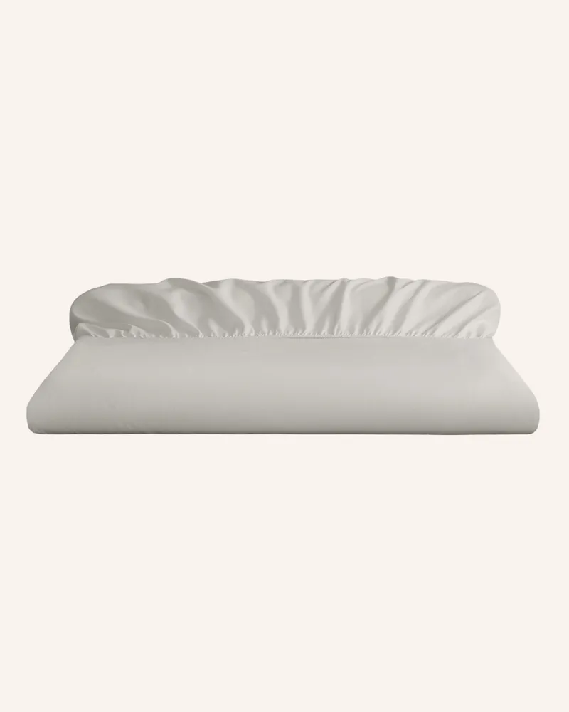 ROYFORT Spannbettlaken Baumwolle-Cashmere beige Creme