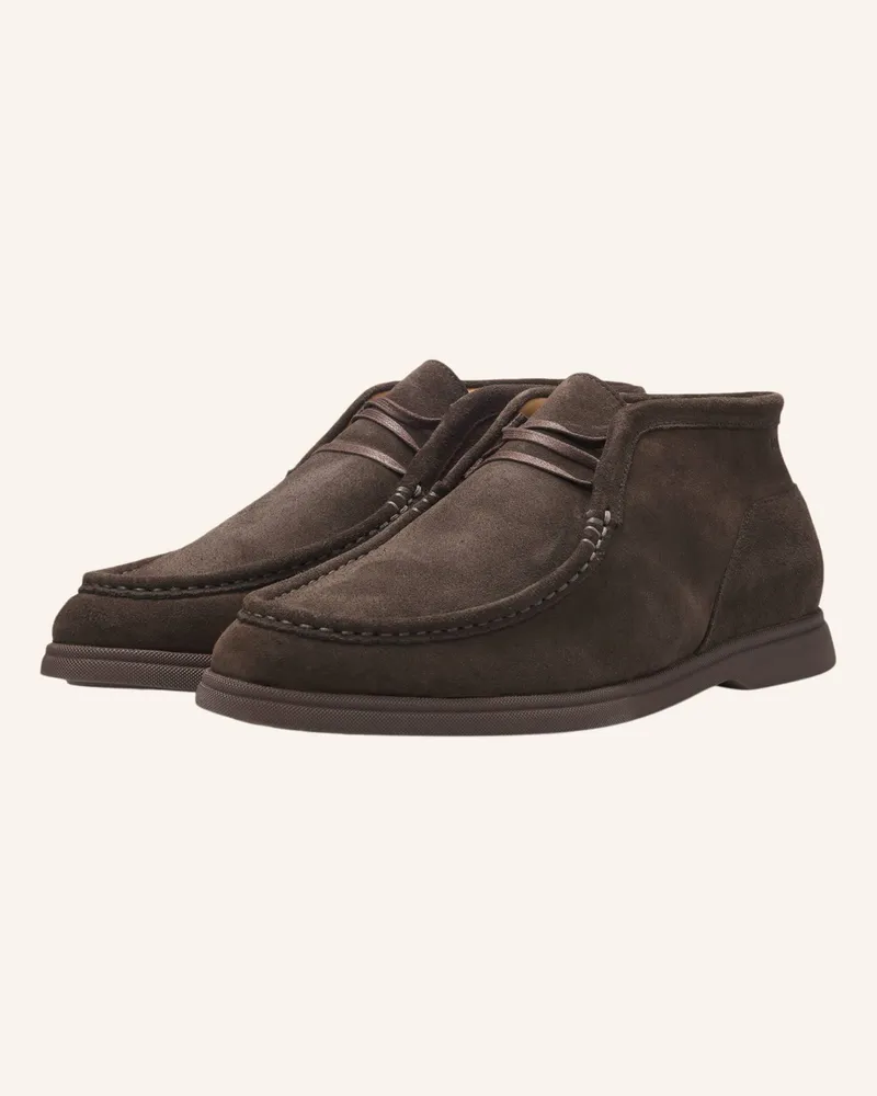 HUGO BOSS Stiefel SIENNE_DESB_SDHL Dunkelbraun