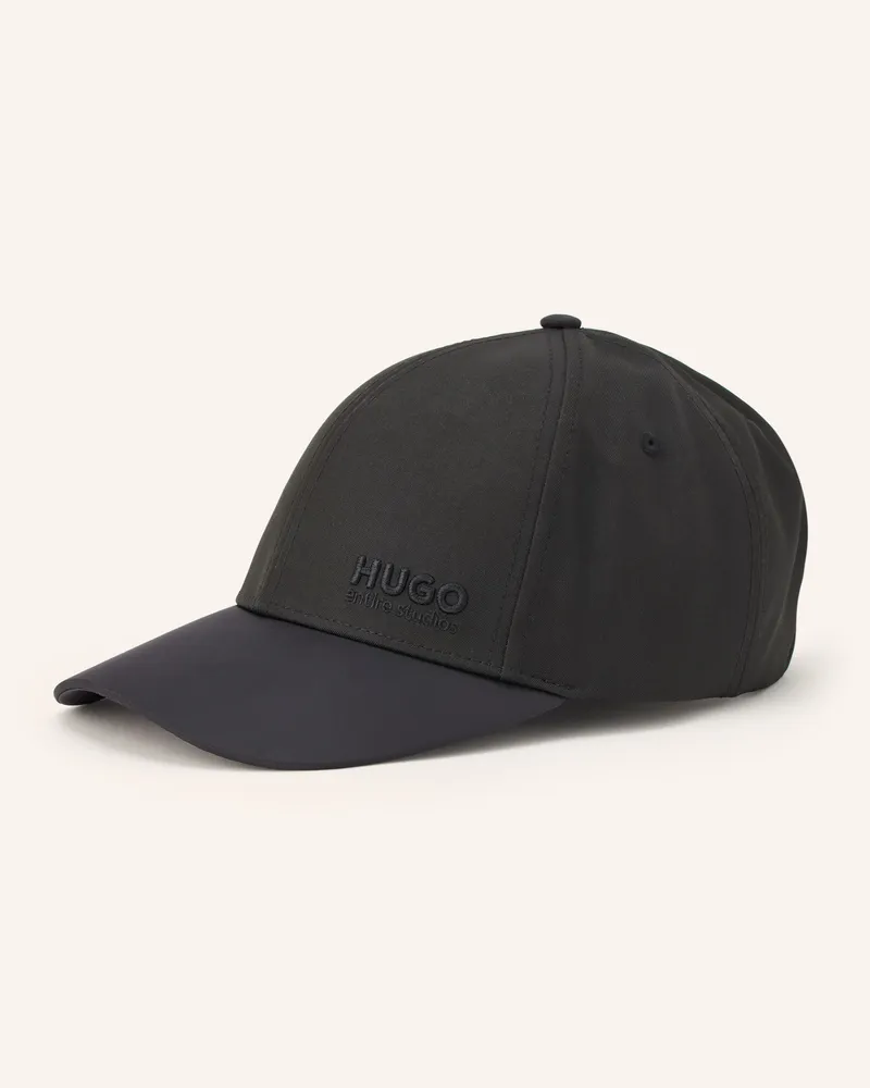 HUGO BOSS Cap Mett schwarz Schwarz