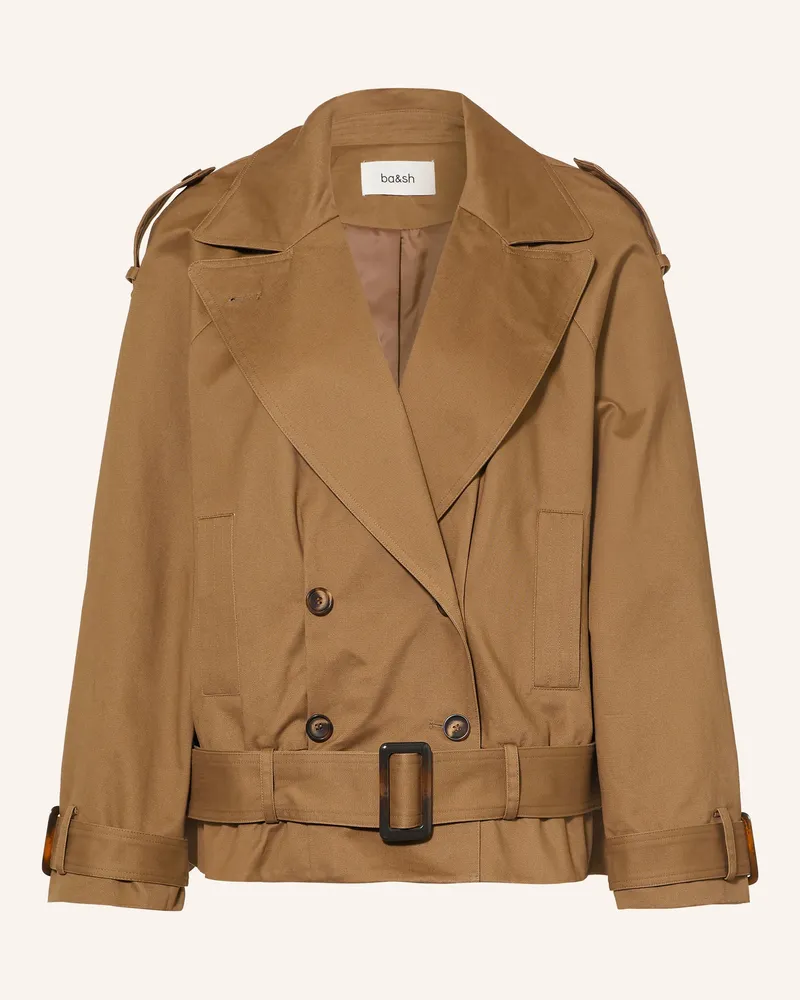 ba&sh Trench-Jacke Winnie braun Braun