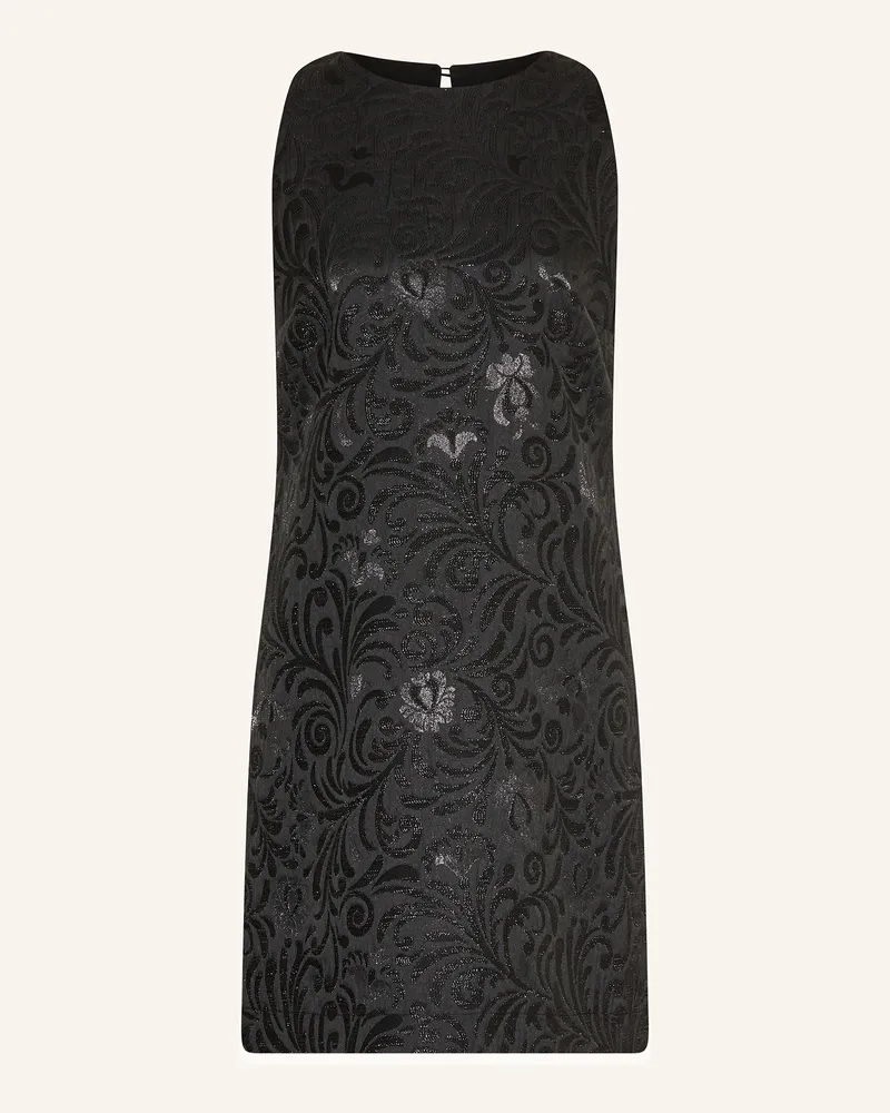 ana alcazar Brokatkleid mit Glitzergarn Schwarz
