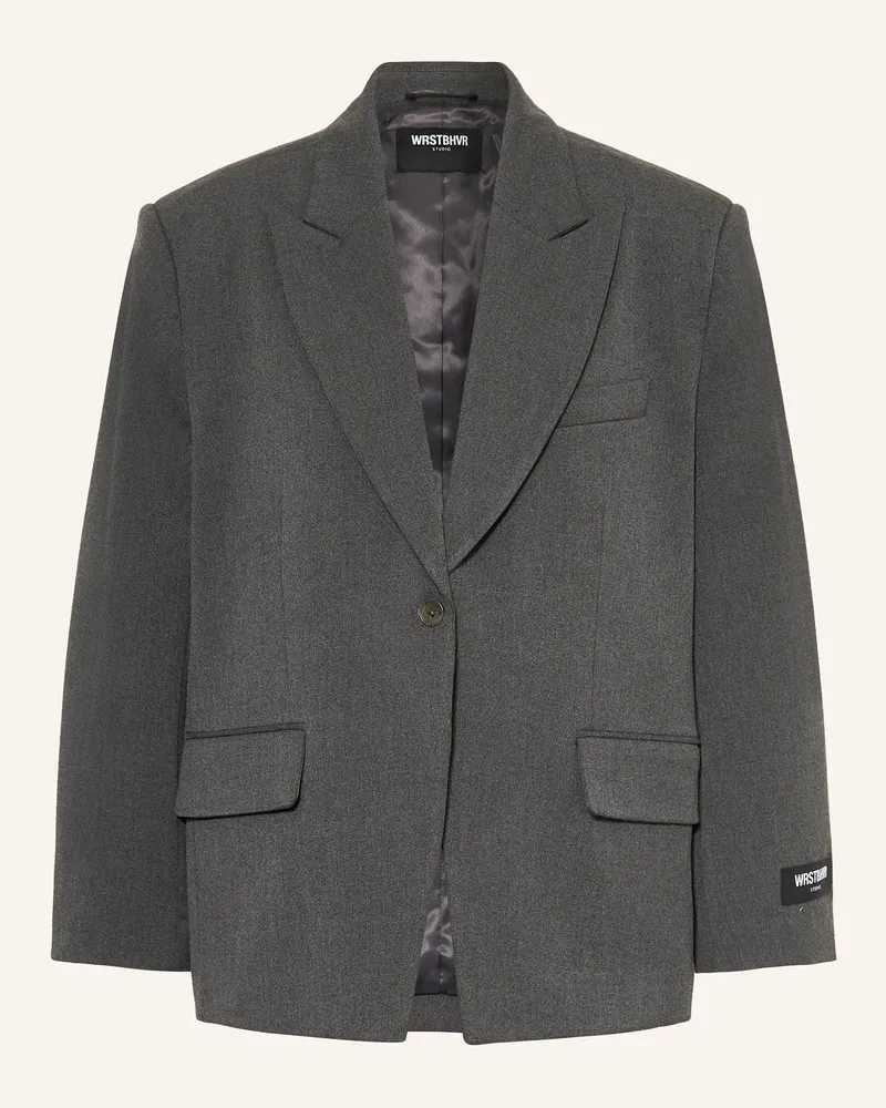 WRSTBHVR Blazer MADDEN Dunkelgrau