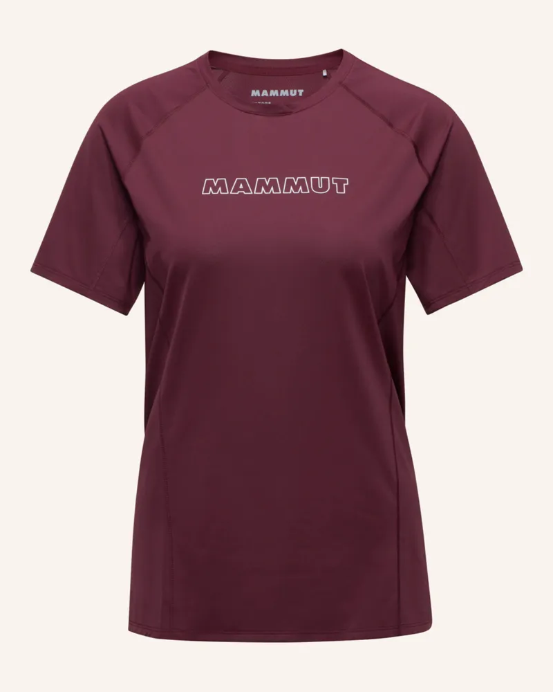 Mammut T-Shirt Selun Fl Logo rot Rot